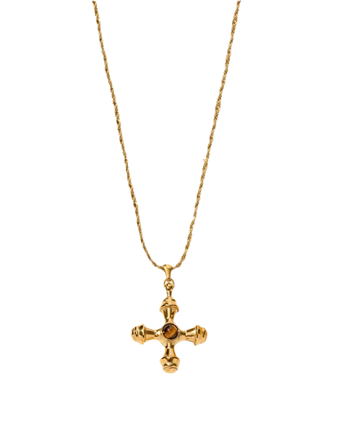 Amancio Necklace (Brown)
