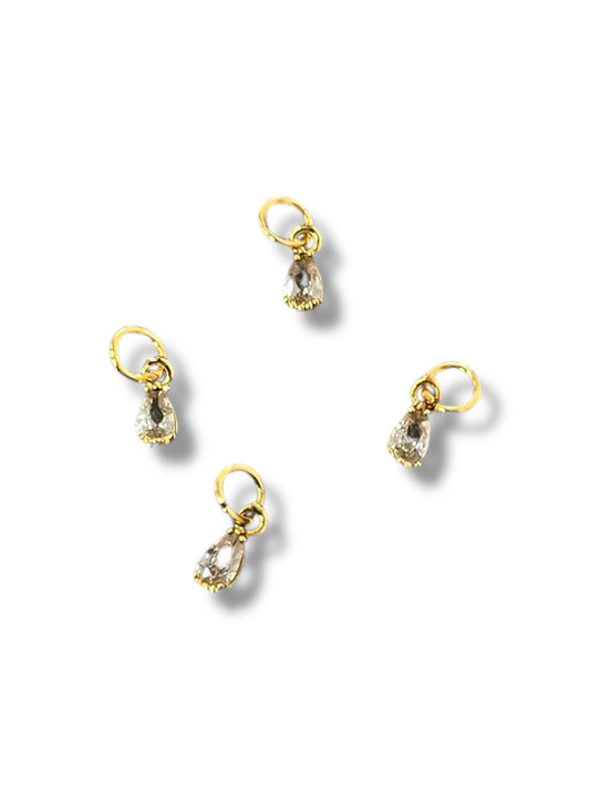 Sparkly Drop Charm