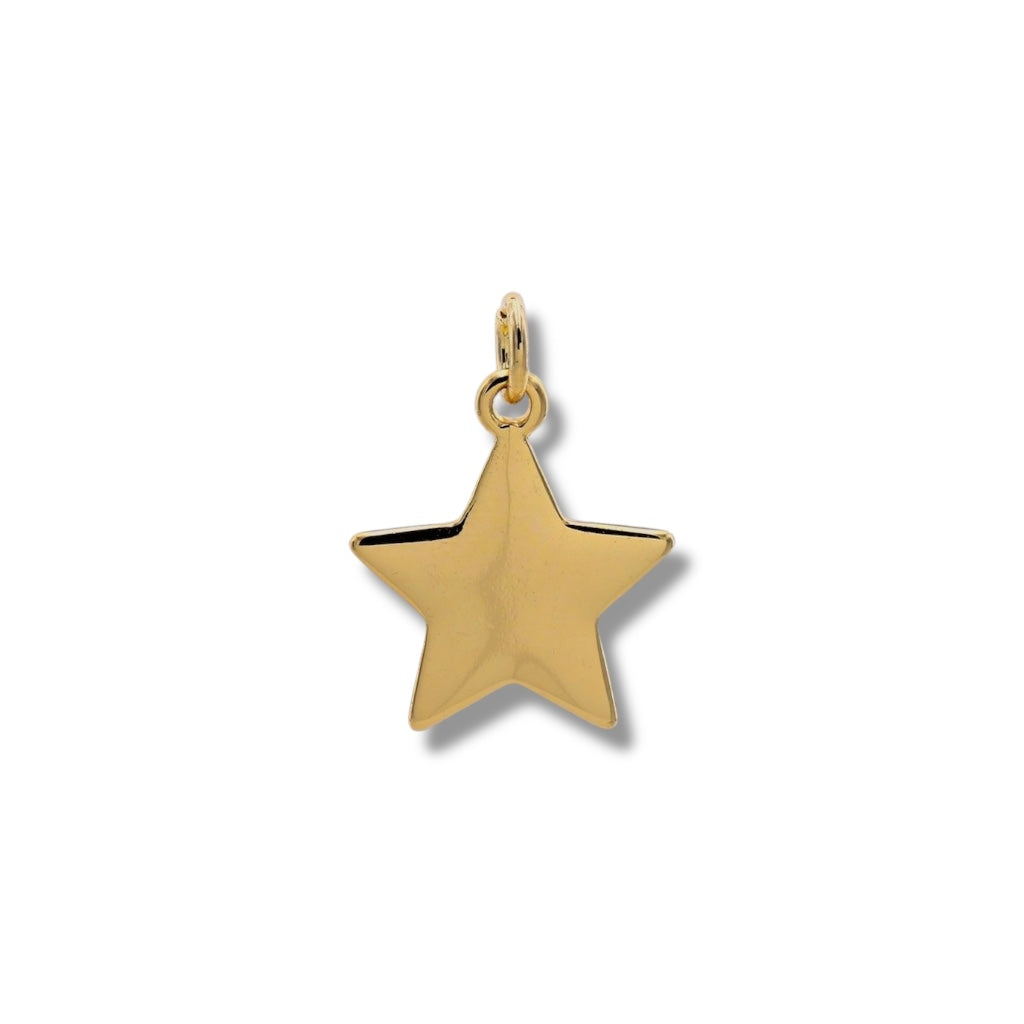 Gold Star Charm