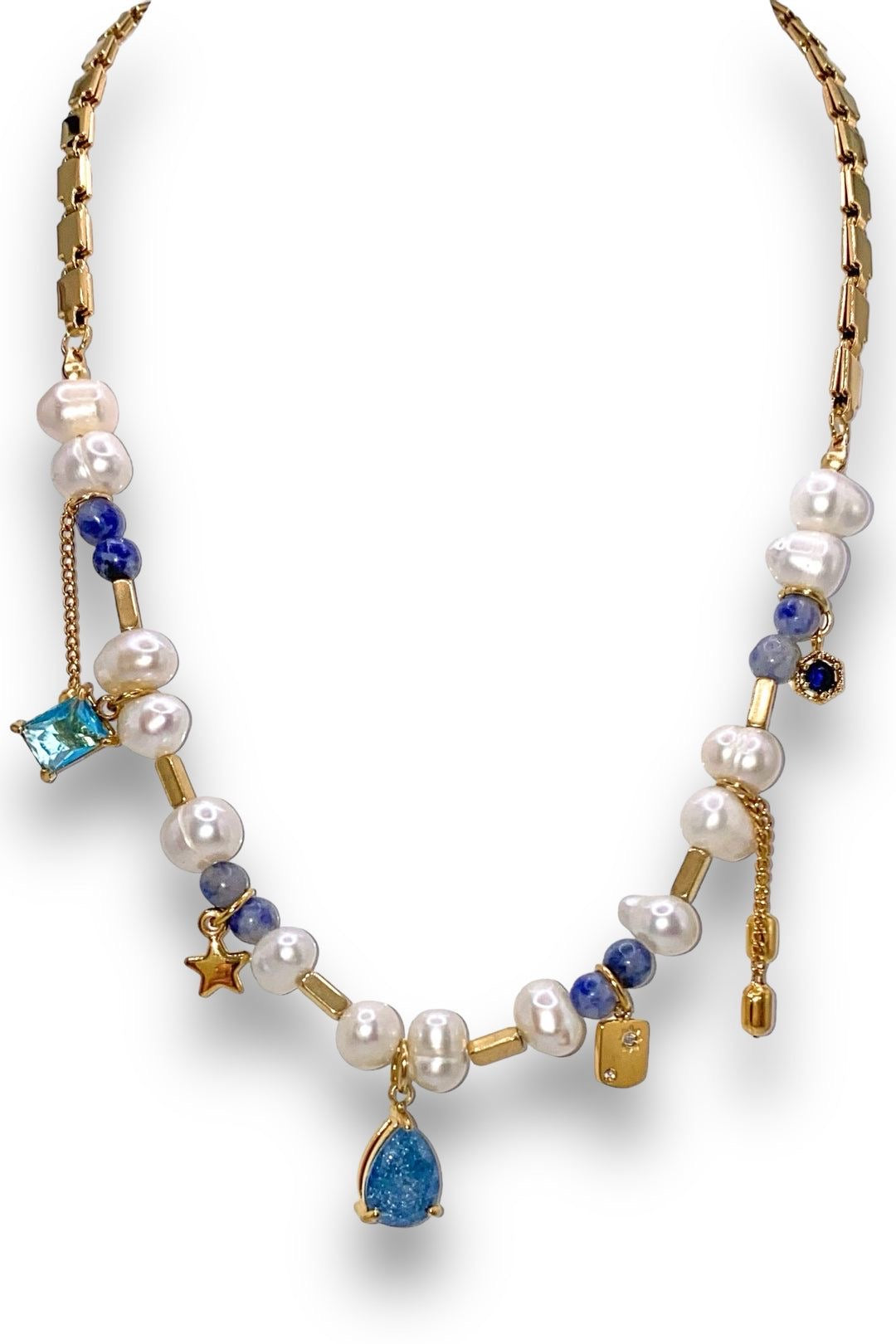Hani blue necklace