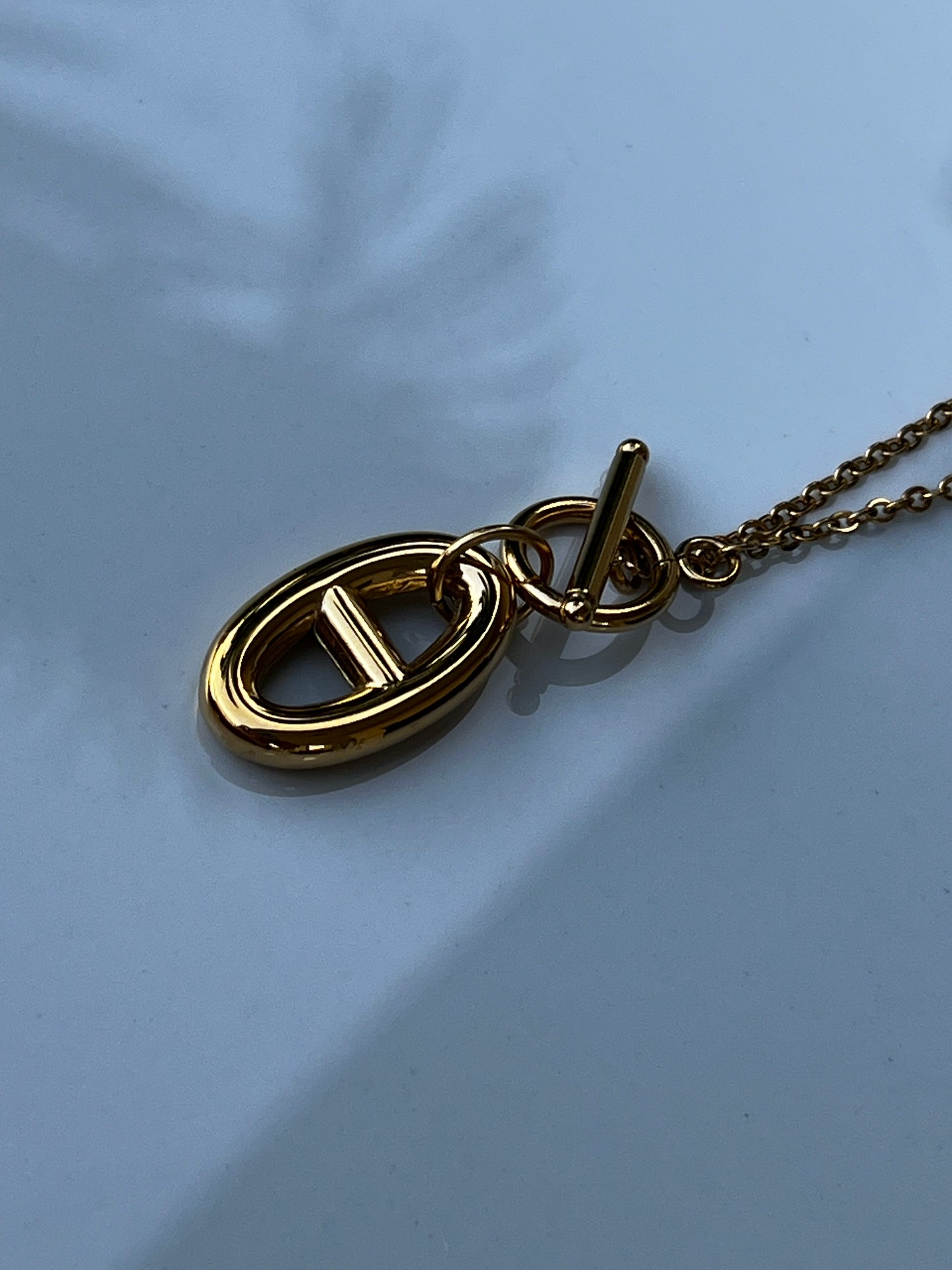 Pig nose necklace