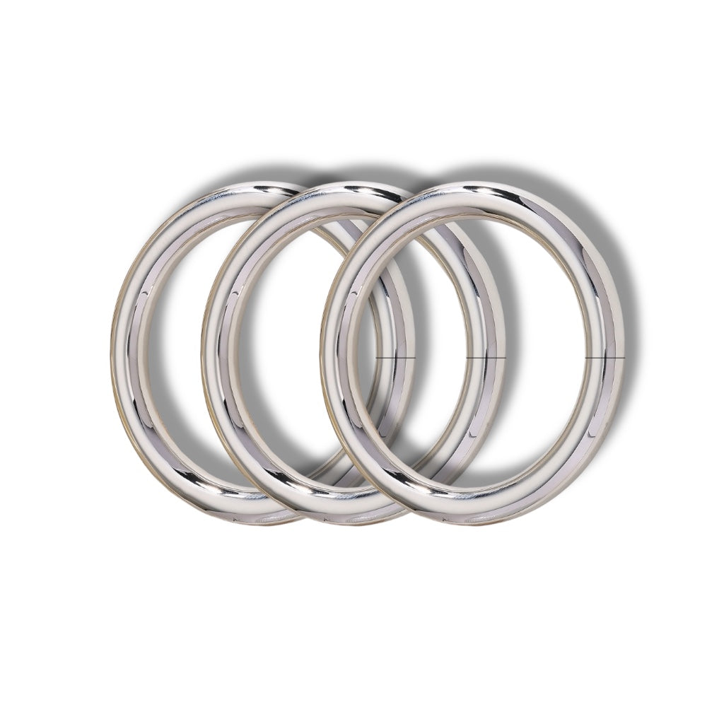 Leticia Bangle Set (Silver)