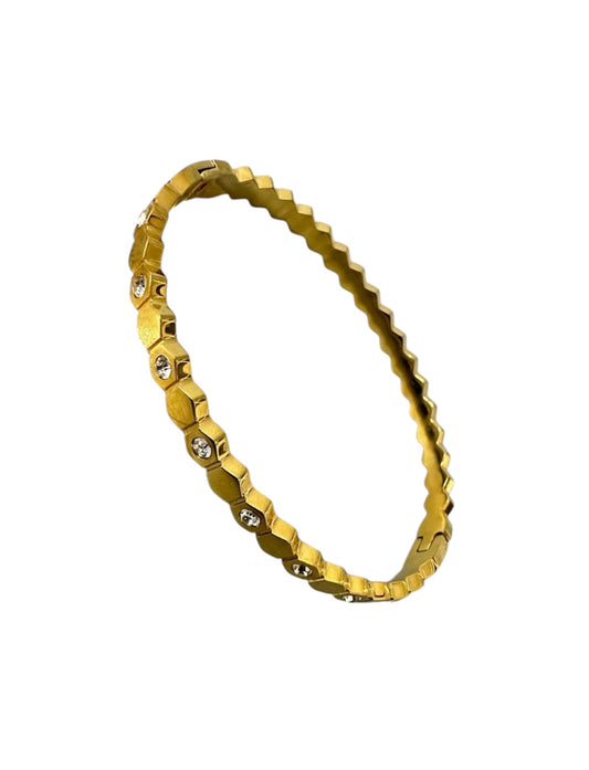 Honeycomb Bangle
